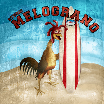 pollo il surfista